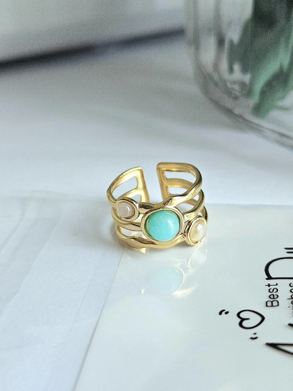 Bague en acier inoxydable – photo 2